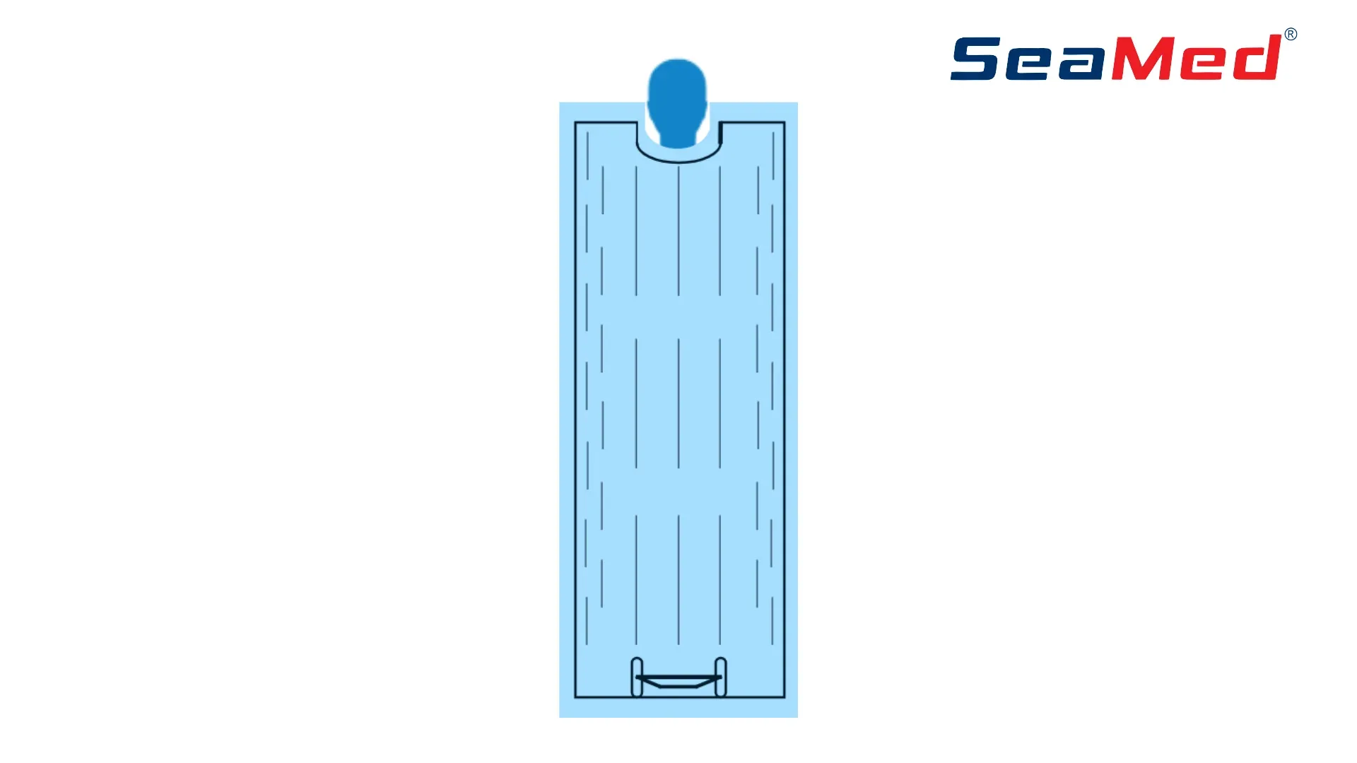 DISPOSABLE ADULT FULL BODY PATIENT WARMING BLANKET