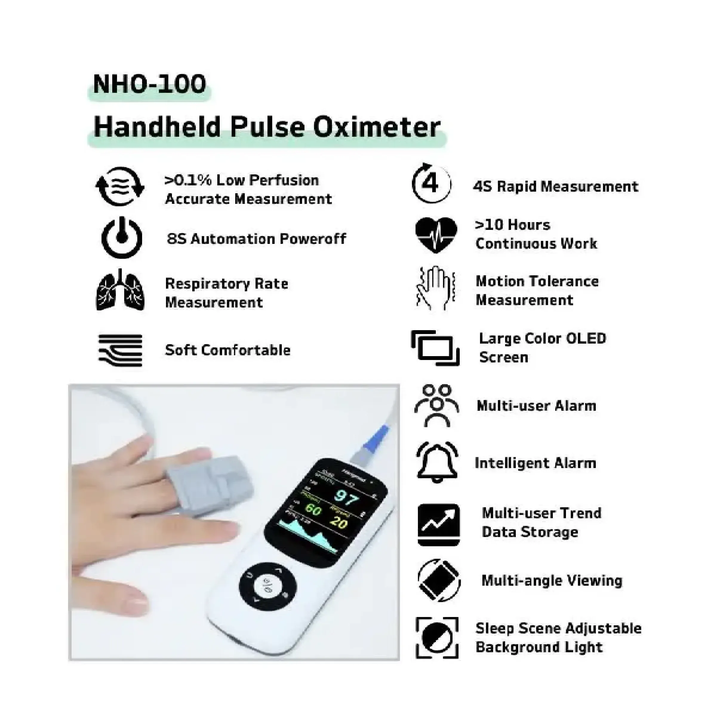 NARIGMED EL TİPİ PULSEOKSİMETRE 4