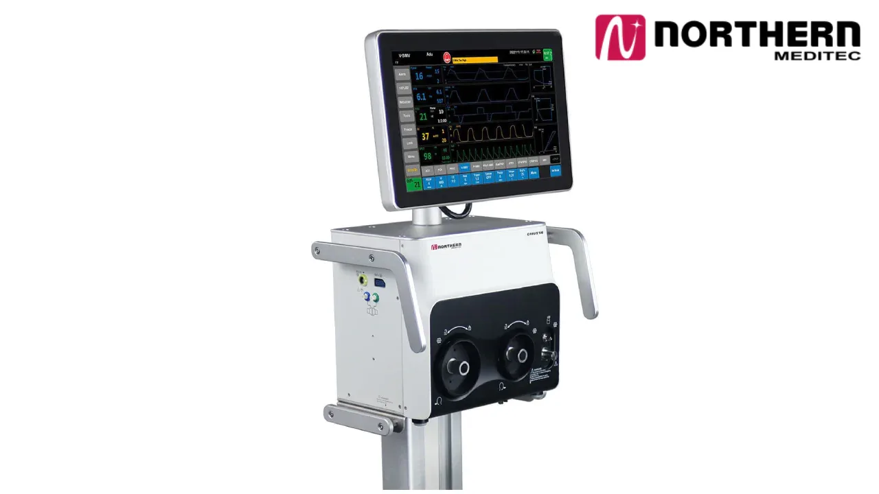NORTHERN CRIUS V6 INTENSIVE CARE VENTILATOR 3