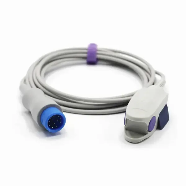 MINDRAY 12 PIN COMPATIBLE REUSABLE SPO2 PROBE