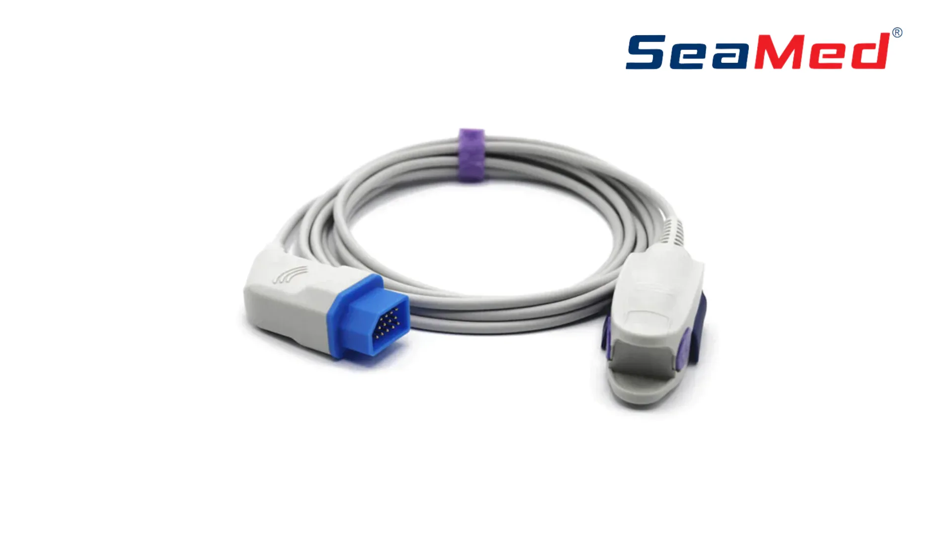 NIHON KOHDEN COMPATIBLE REUSABLE SPO2 PROBE