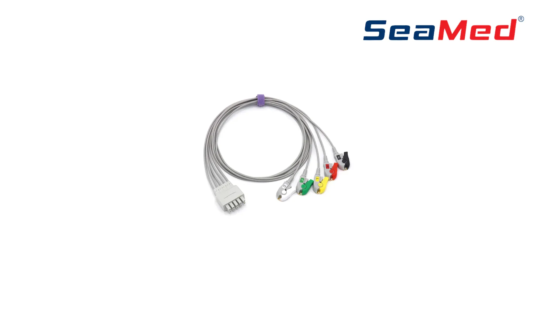 GE COMPATIBLE 5 LEAD ECG LEAD CABLE