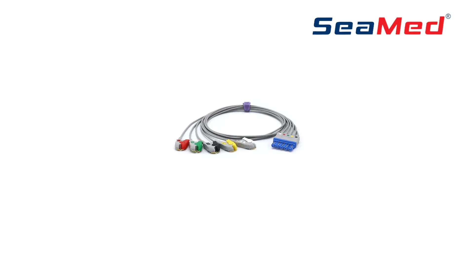 PHILIPS COMPATIBLE 5 LEAD ECG LEAD CABLE