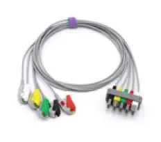 PHILIPS COMPATIBLE 5 LEAD ECG LEAD CABLE - OLD TYPE