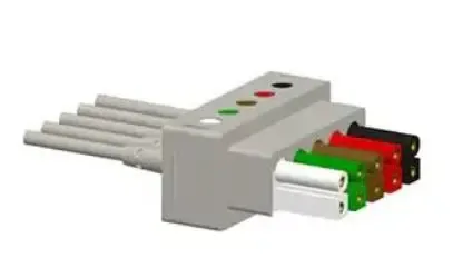 NIHON KOHDEN UYUMLU 5 LEAD EKG LEAD KABLOSU 3