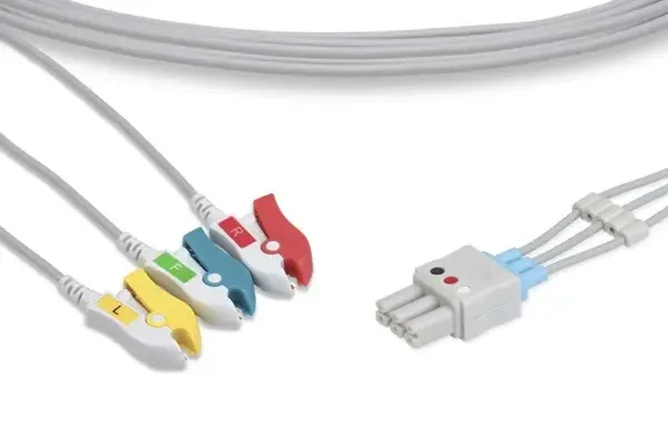MINDRAY DATASCOPE COMPATIBLE 3 LEAD ECG LEAD CABLE