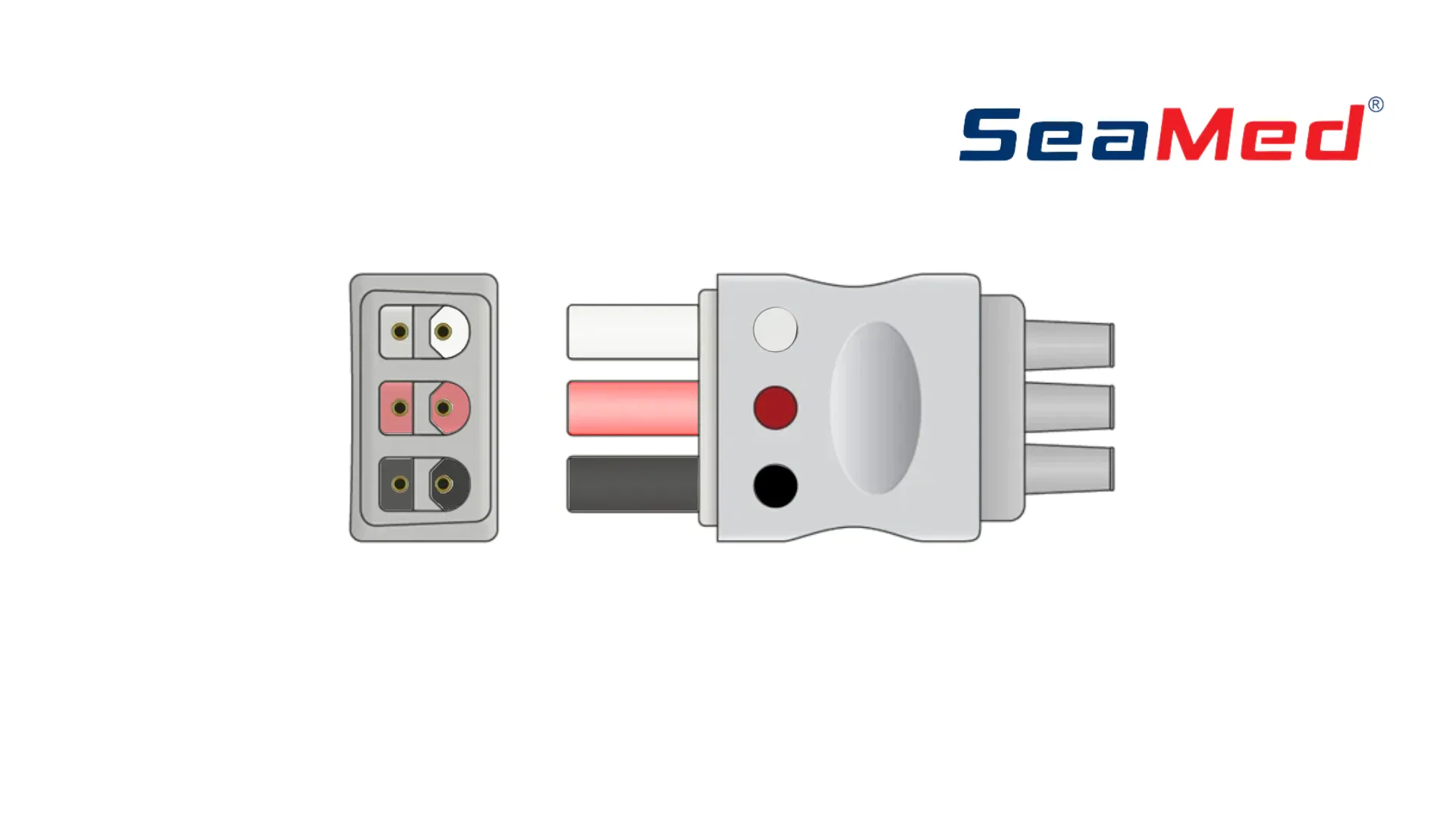 MINDRAY COMPATIBLE 3 LEAD ECG LEAD CABLE 3