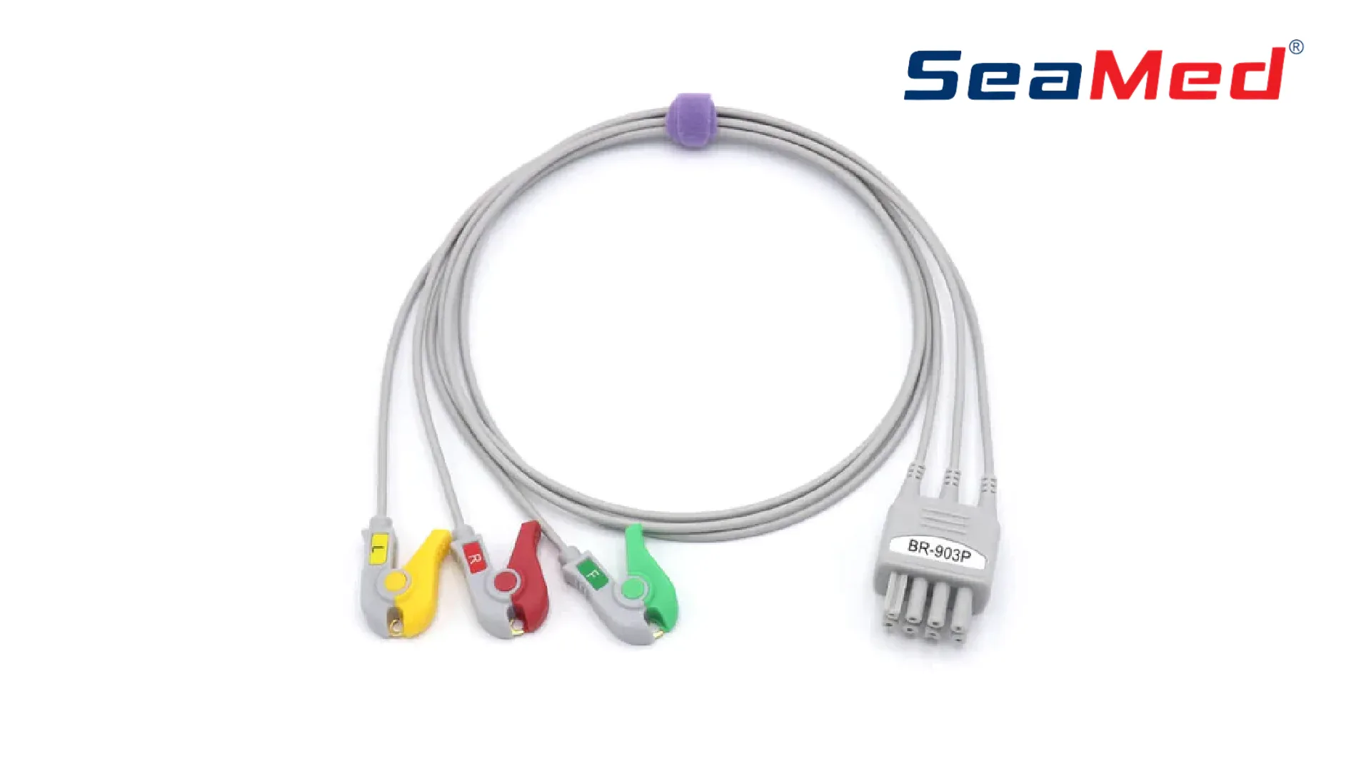 NIHON KOHDEN COMPATIBLE 3 LEAD ECG LEAD CABLE