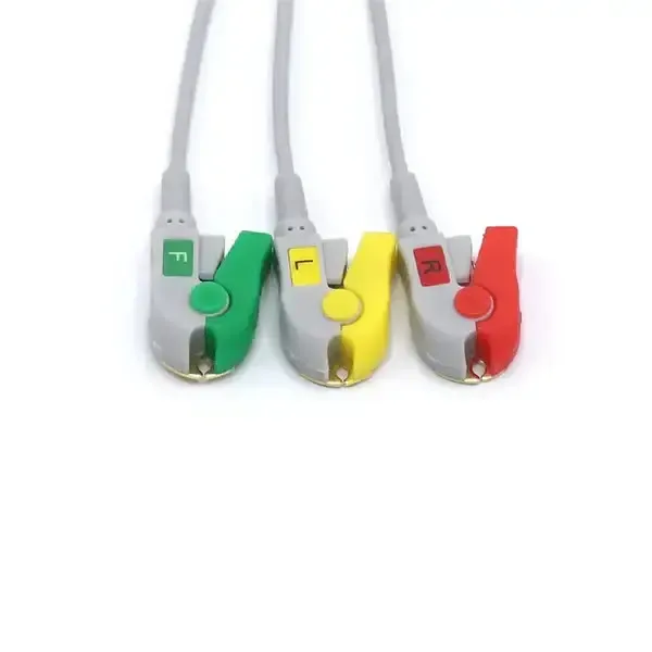 PHILIPS COMPATIBLE 3 LEAD ECG LEAD CABLE 5