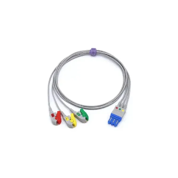 PHILIPS COMPATIBLE 3 LEAD ECG LEAD CABLE