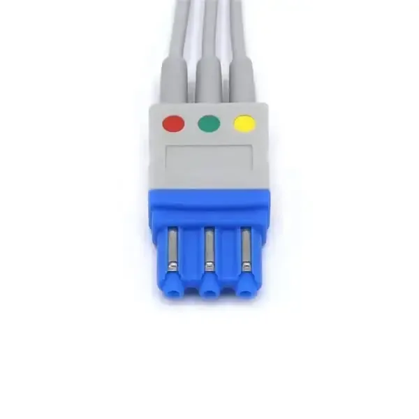 PHILIPS COMPATIBLE 3 LEAD ECG LEAD CABLE 3