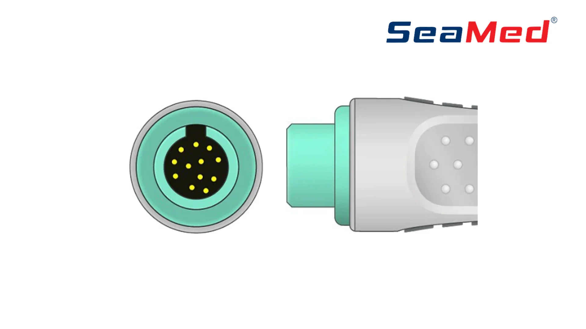 BIOCARE UYUMLU 5 LEAD EKG ARA KABLOSU 3