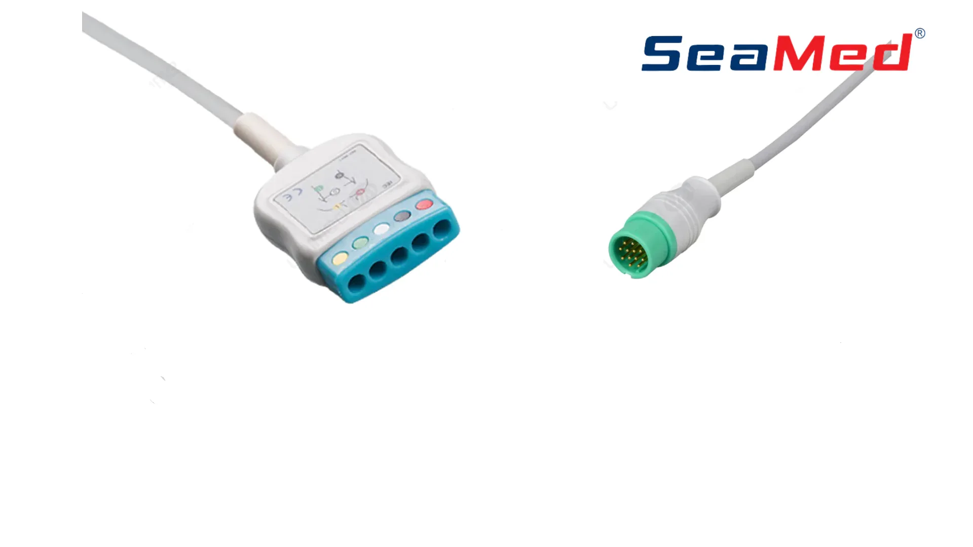 BIOLIGHT COMPATIBLE 5 LEAD ECG INTERFACE CABLE