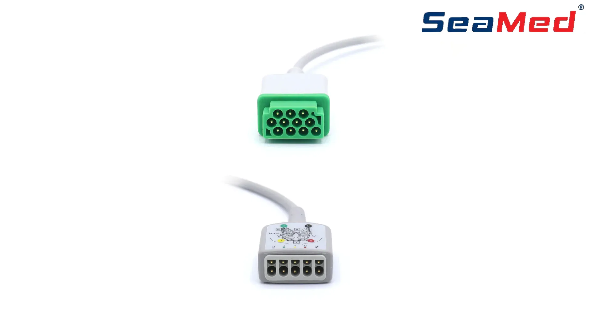 GE-MARQUET COMPATIBLE 5 LEAD ECG INTERFACE CABLE 3