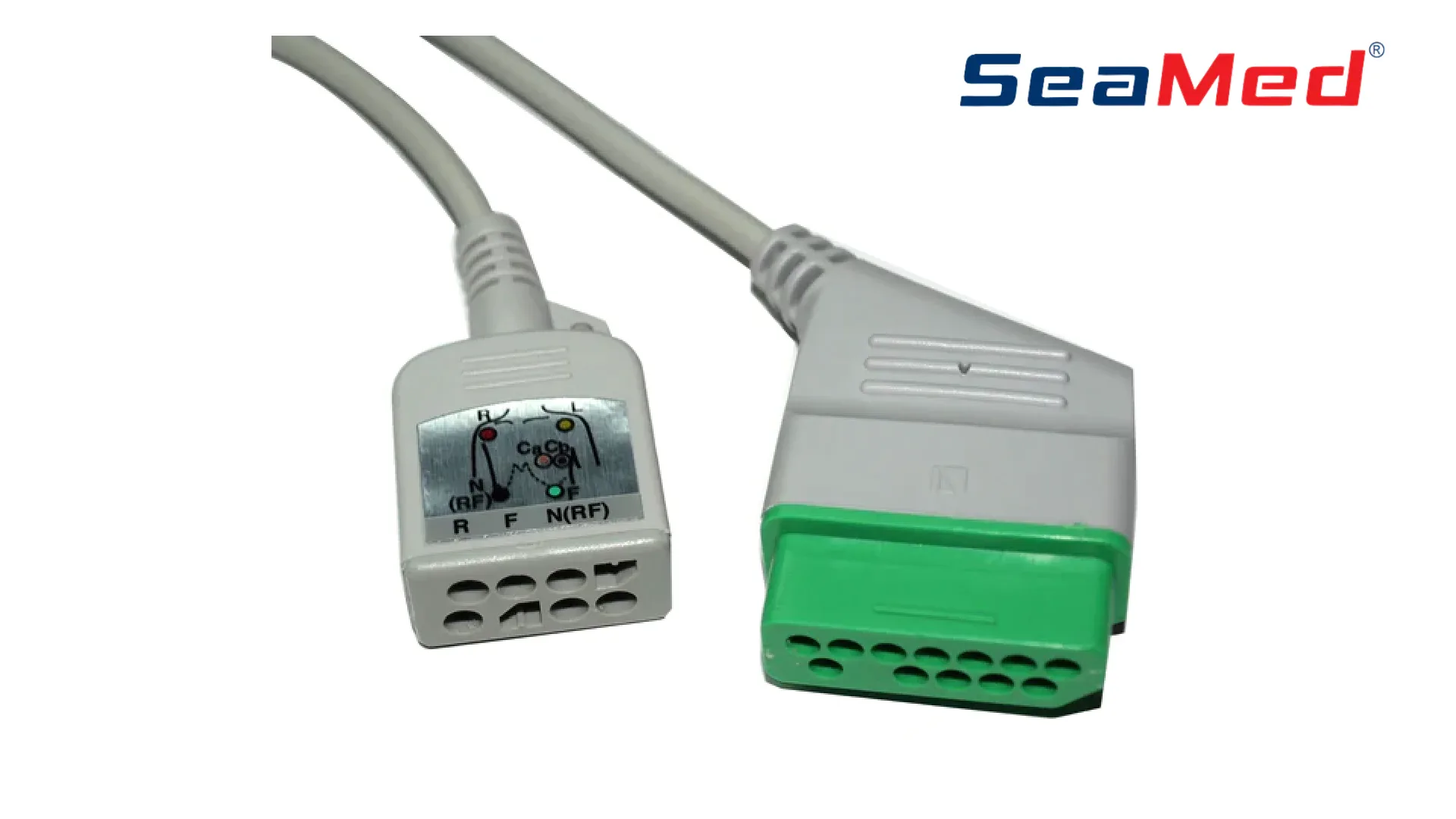 NIHON KOHDEN COMPATIBLE 6 LEAD ECG INTERFACE CABLE 3