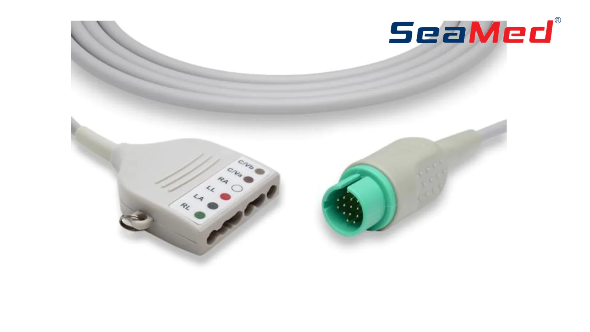 SPACELABS COMPATIBLE 5 LEAD ECG INTERFACE CABLE
