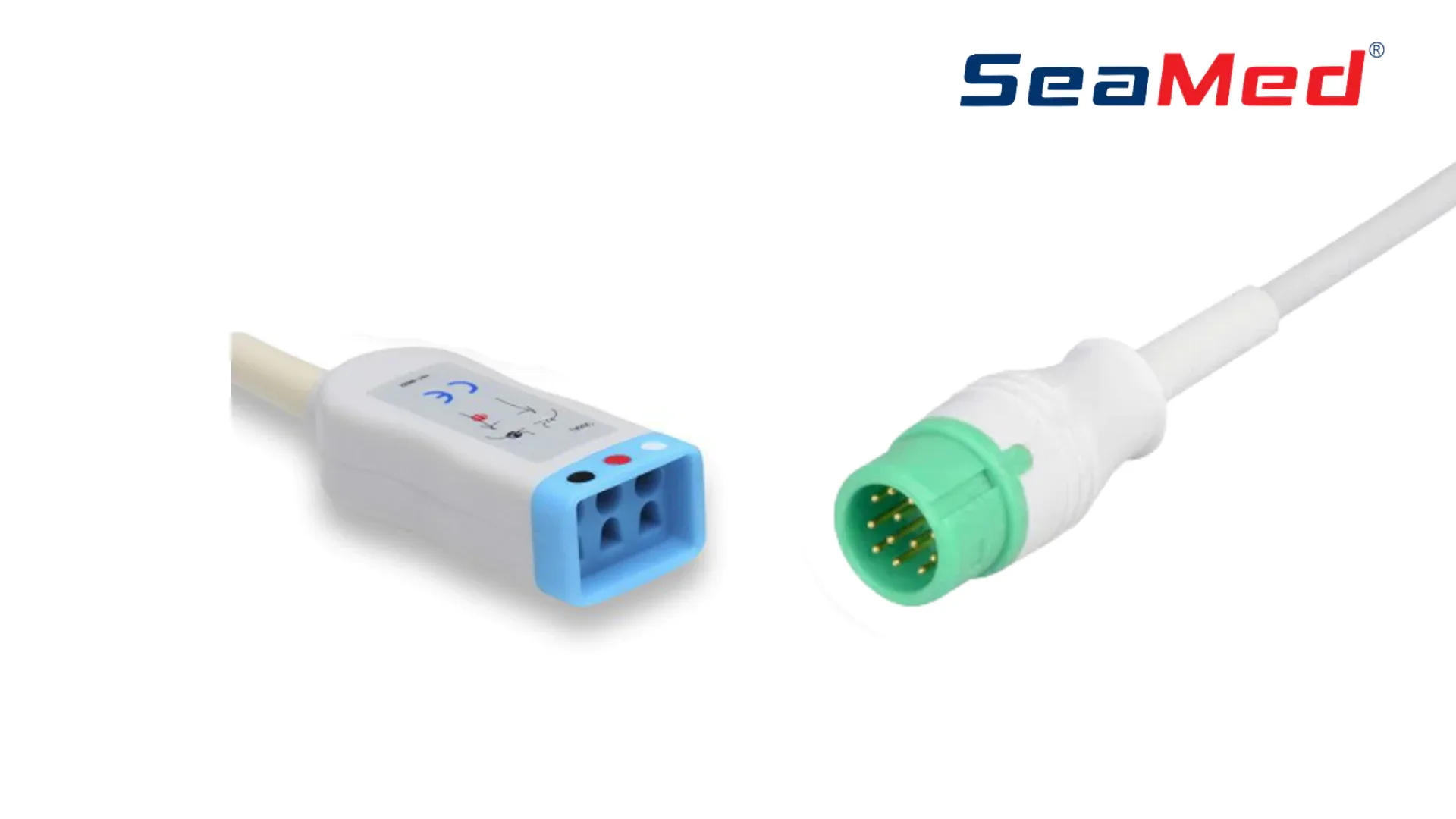 COMEN COMPATIBLE 3 LEAD ECG INTERFACE CABLE 1