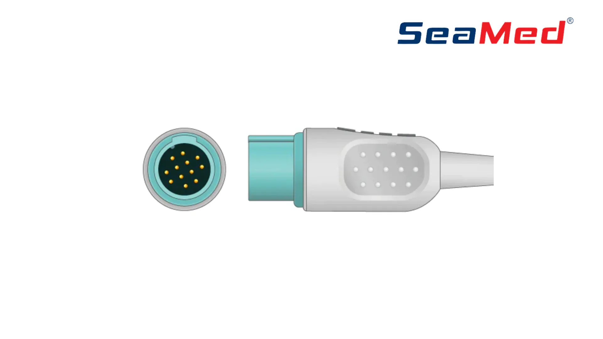 SCHILLER COMPATIBLE 3 LEAD ECG INTERFACE CABLE 3