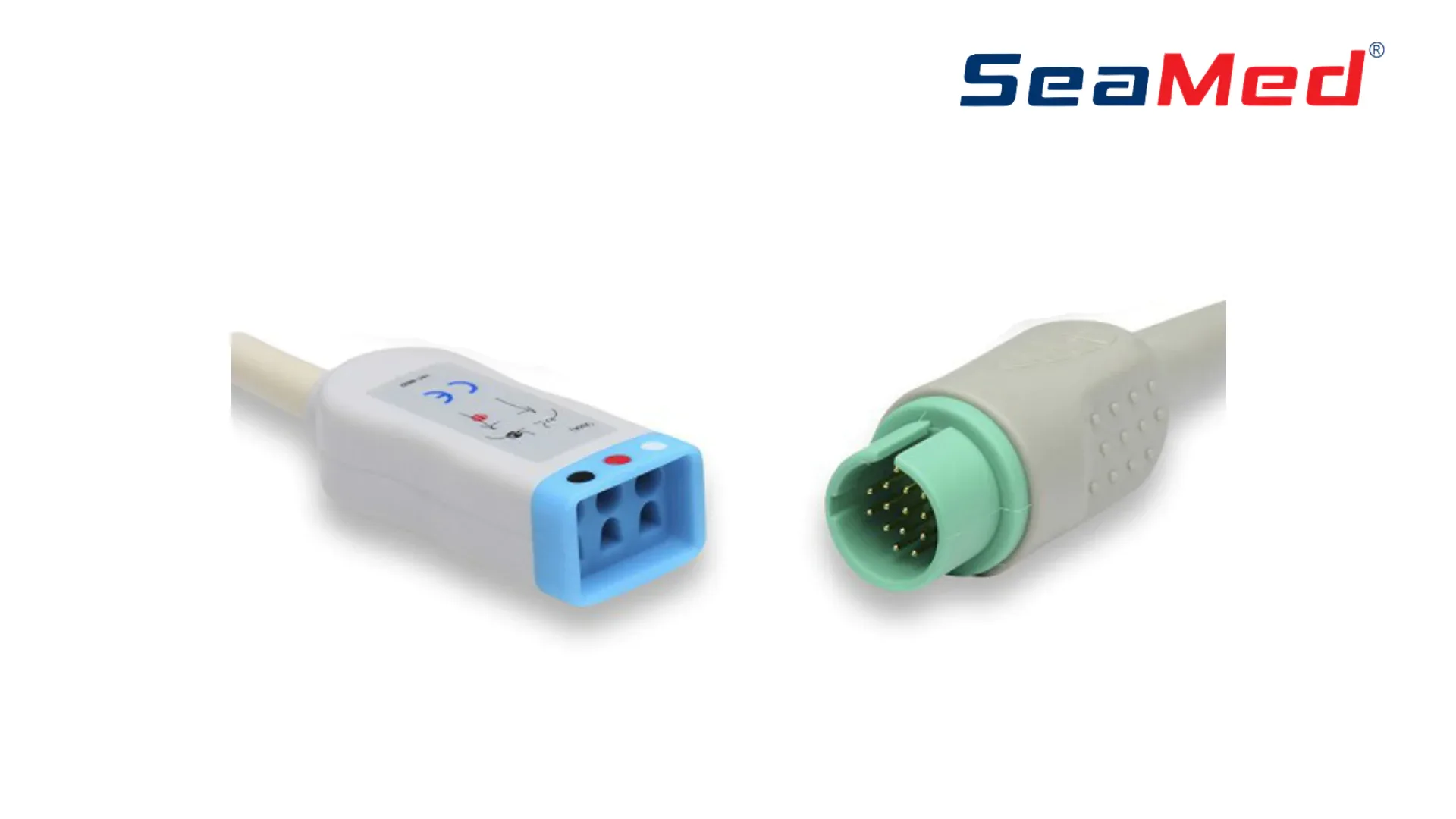 SPACELABS COMPATIBLE 3 LEAD ECG INTERFACE CABLE