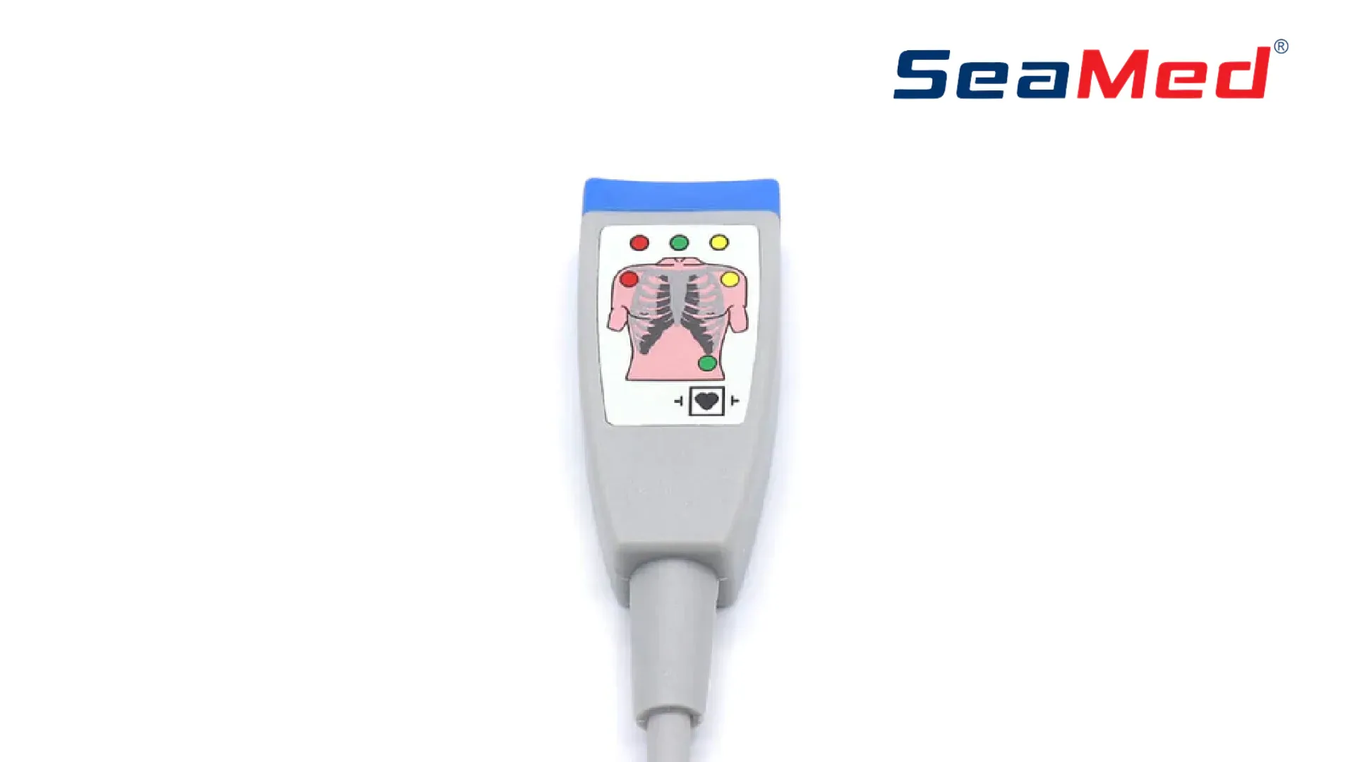 PHILIPS 12 PIN COMPATIBLE 3 LEAD ECG INTERFACE CABLE 4