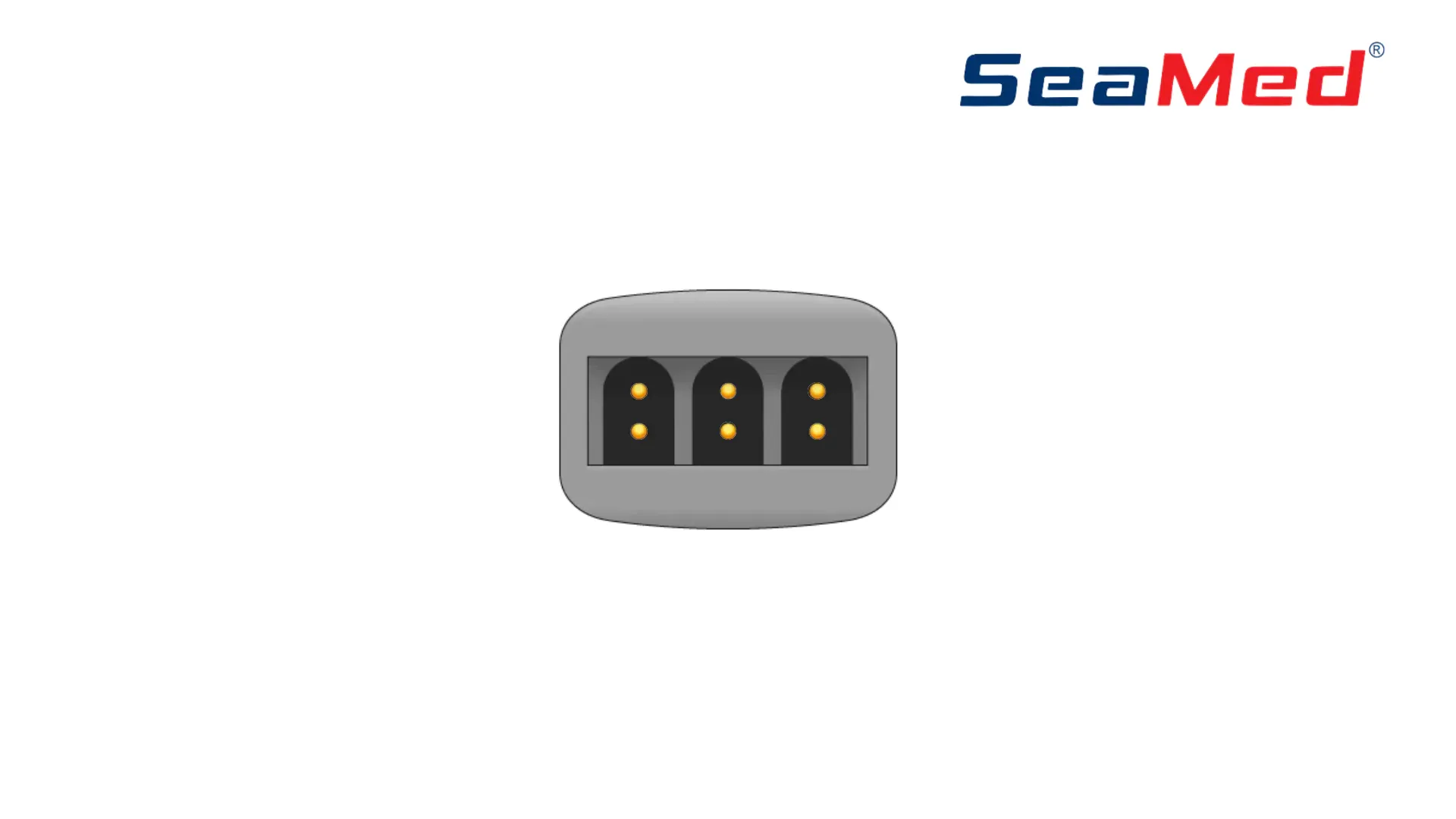 SPACELABS COMPATIBLE 3 LEAD ECG INTERFACE CABLE 4