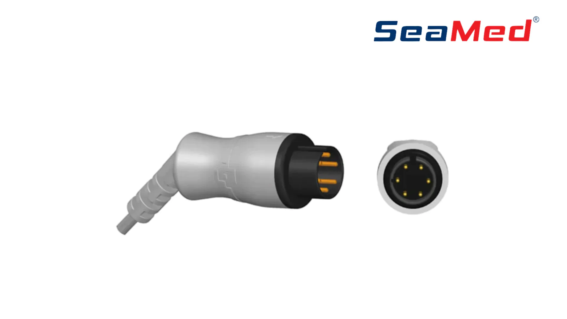 AAMI 6 PIN COMPATIBLE 5 LEAD ECG CABLE