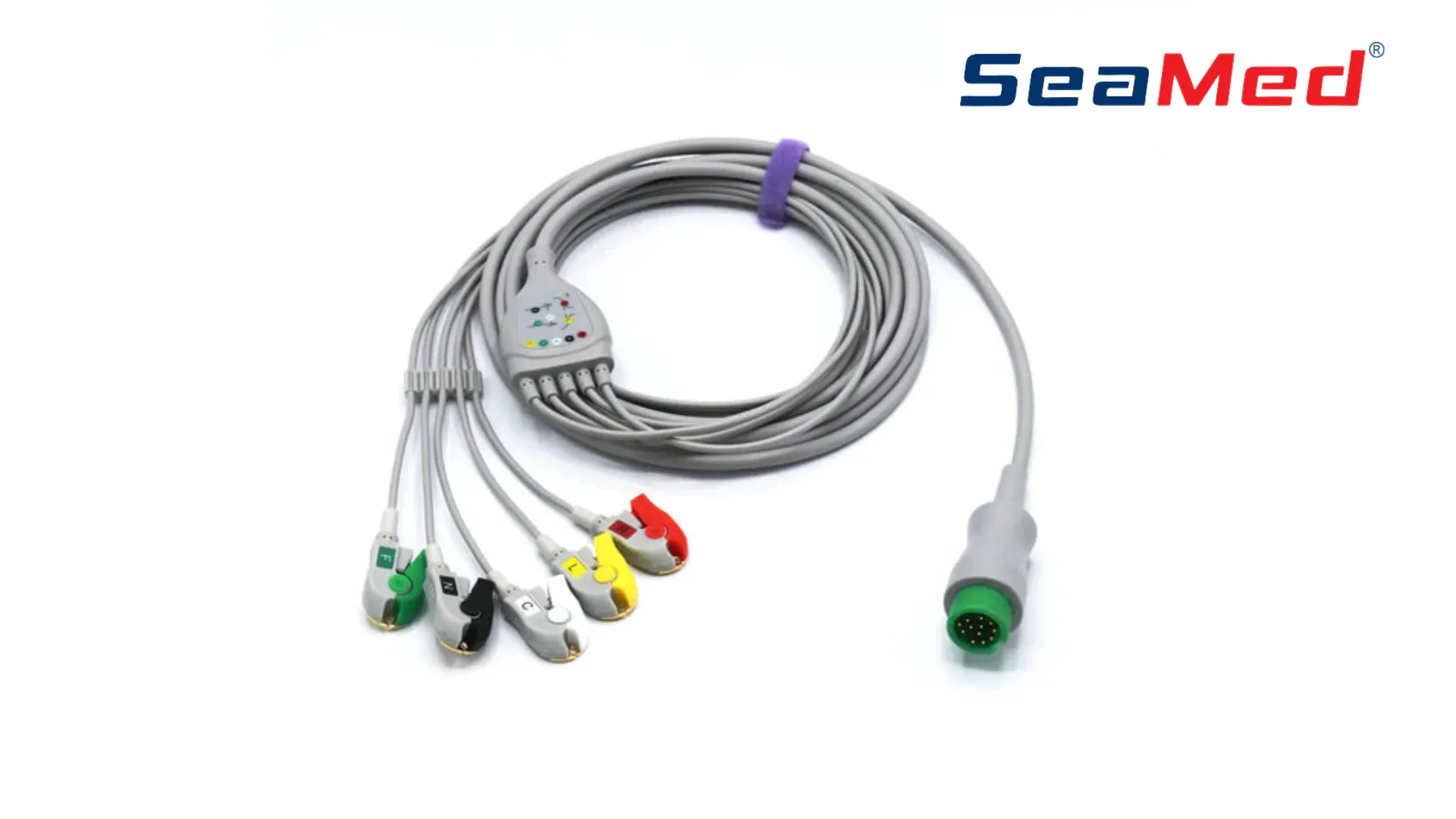 BIOCARE COMPATIBLE 5 LEAD ECG CABLE