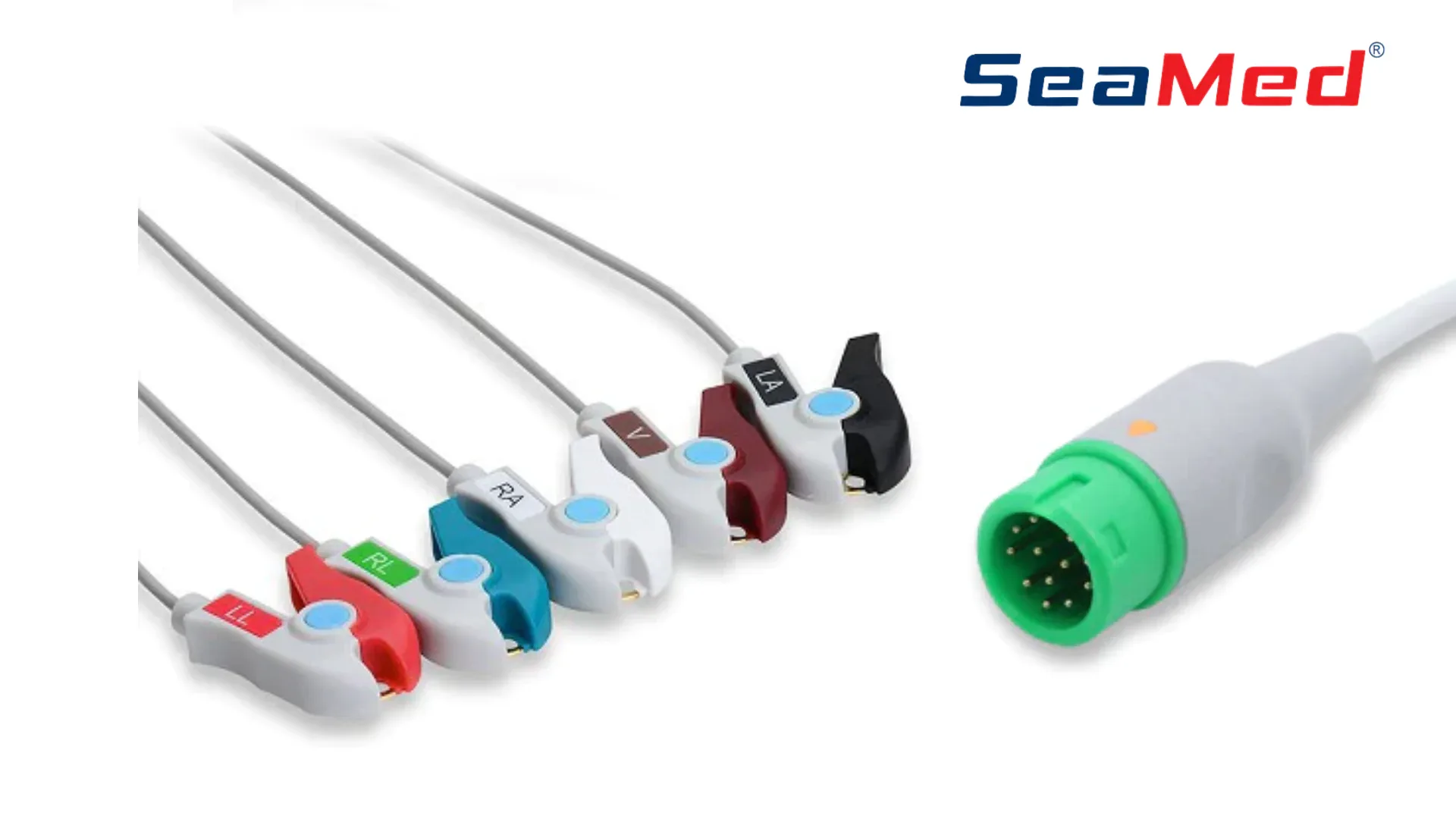 COMEN COMPATIBLE 5 LEAD ECG CABLE