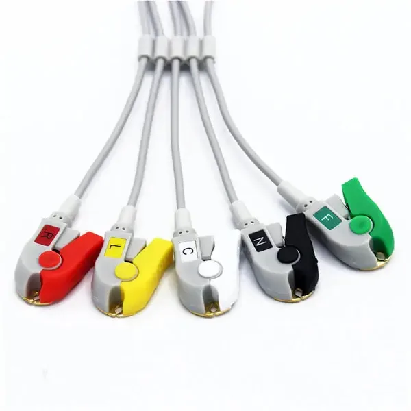 GE DATEX OHMEDA COMPATIBLE 5 LEAD ECG CABLE 3