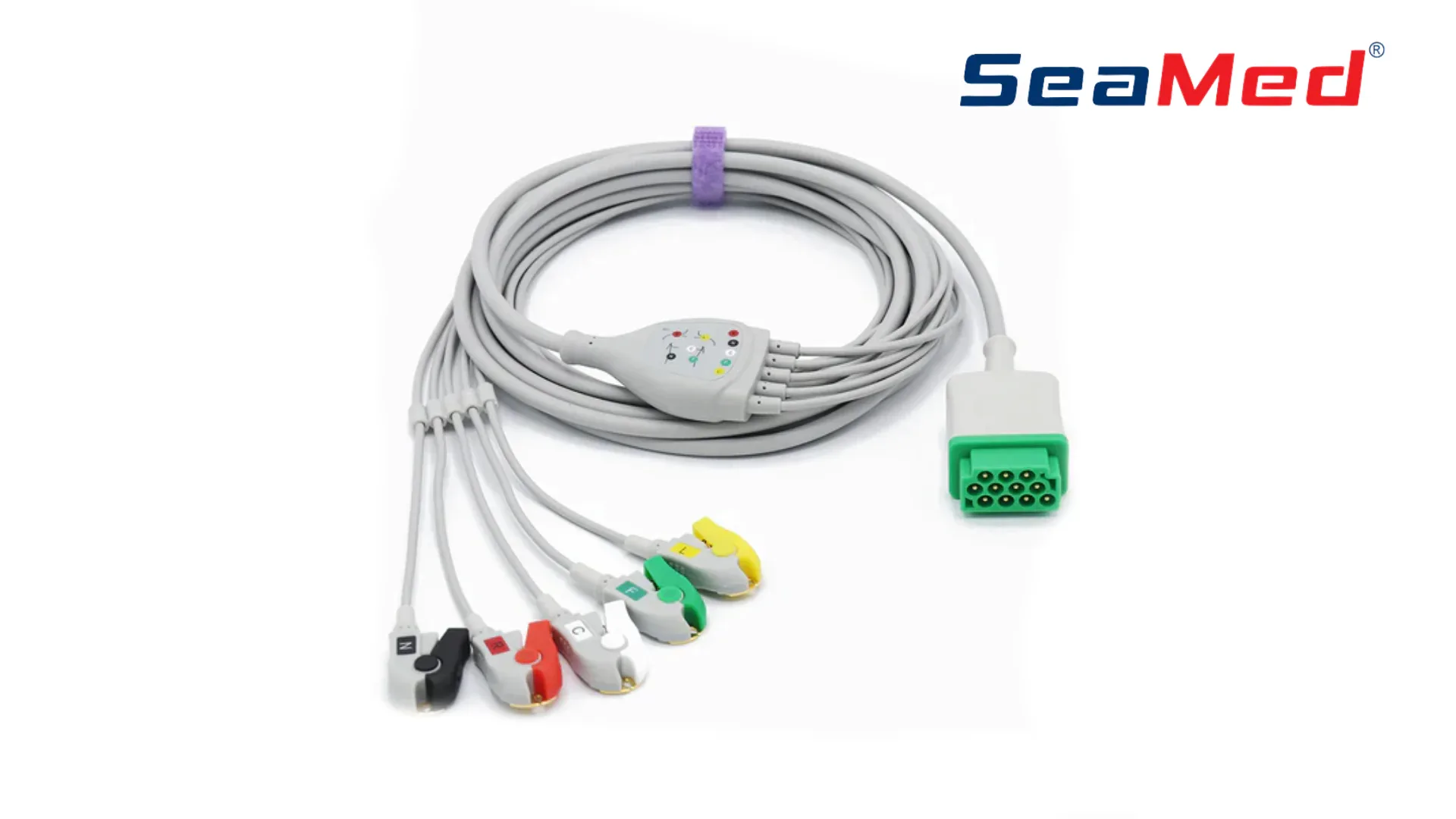 GE MARQUETTE COMPATIBLE 5 LEAD ECG CABLE