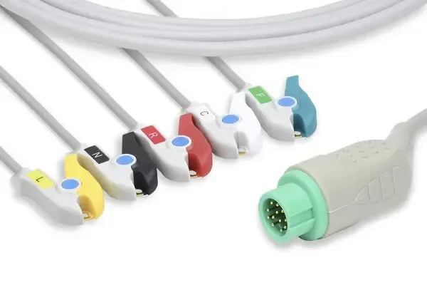 NORTHERN MEDITECH COMPATIBLE 5 LEAD ECG CABLE