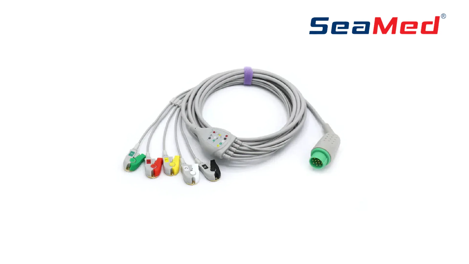 SCHILLER COMPATIBLE 5 LEAD ECG CABLE