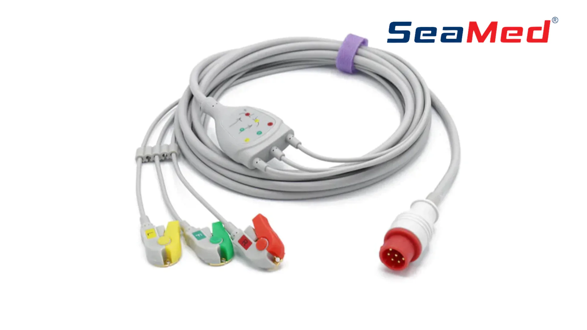 BIONET 8 PIN COMPATIBLE 3 LEAD ECG CABLE