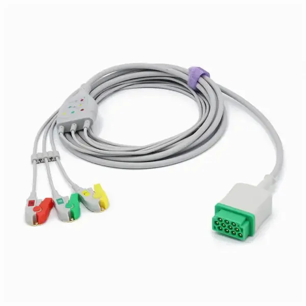 GE MARQUETTE COMPATIBLE 3 LEAD ECG CABLE