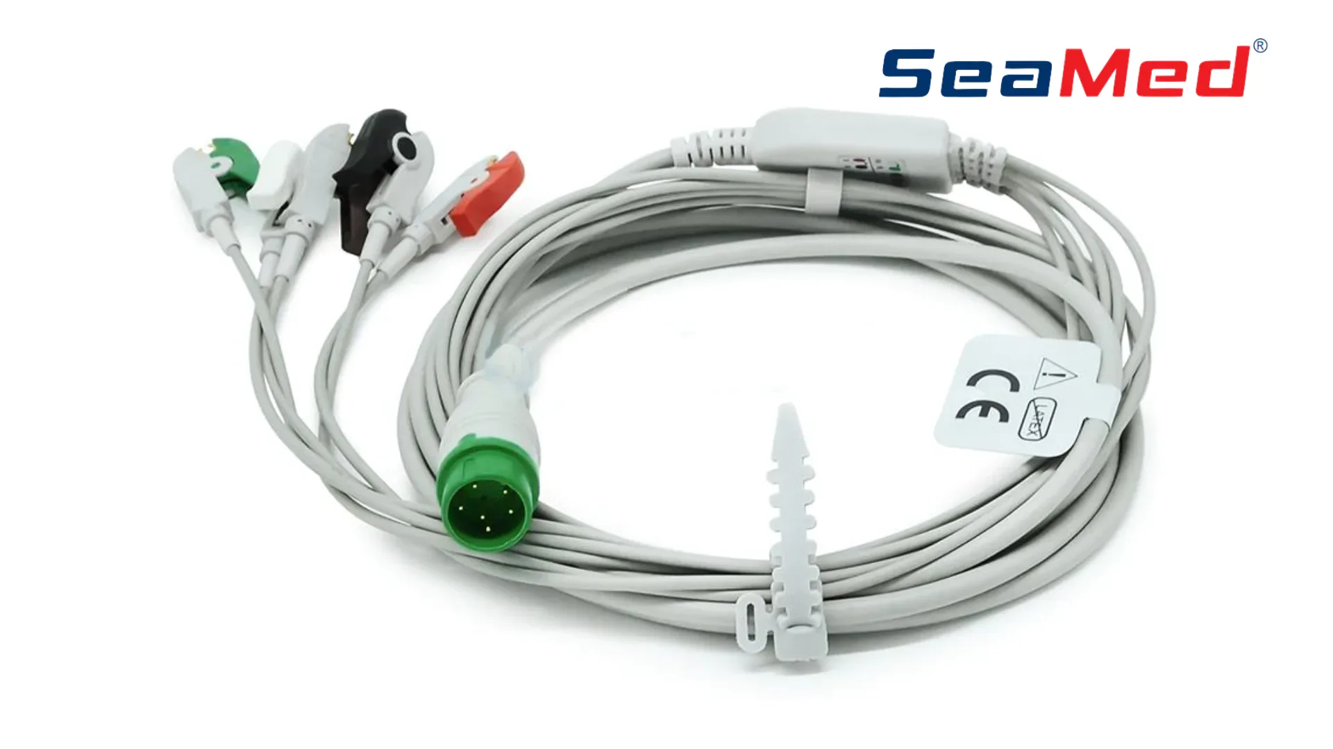 HWATIME COMPATIBLE 3 LEAD ECG CABLE