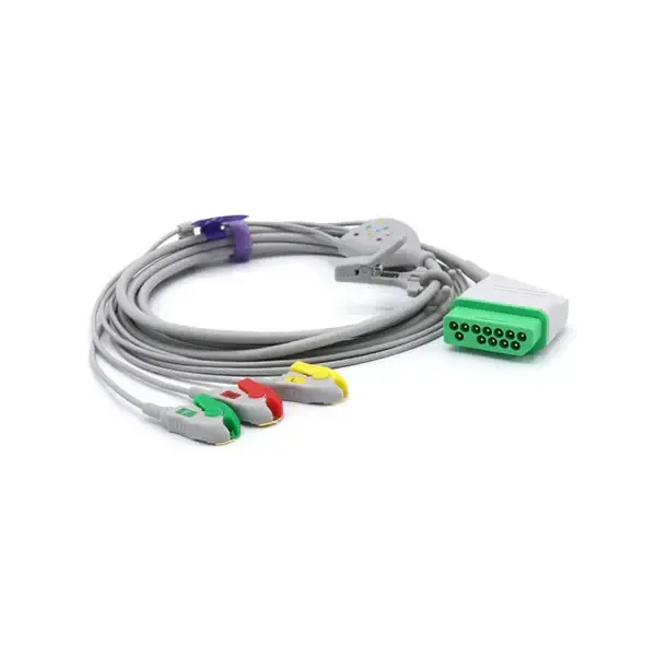 NIHON KOHDEN COMPATIBLE 3 LEAD ECG CABLE