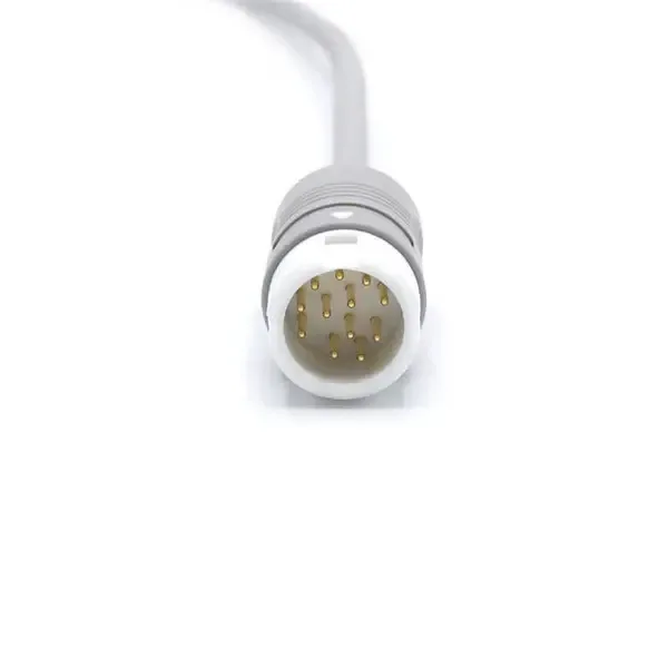 PHILIPS 12 PIN COMPATIBLE 3 LEAD ECG CABLE 4