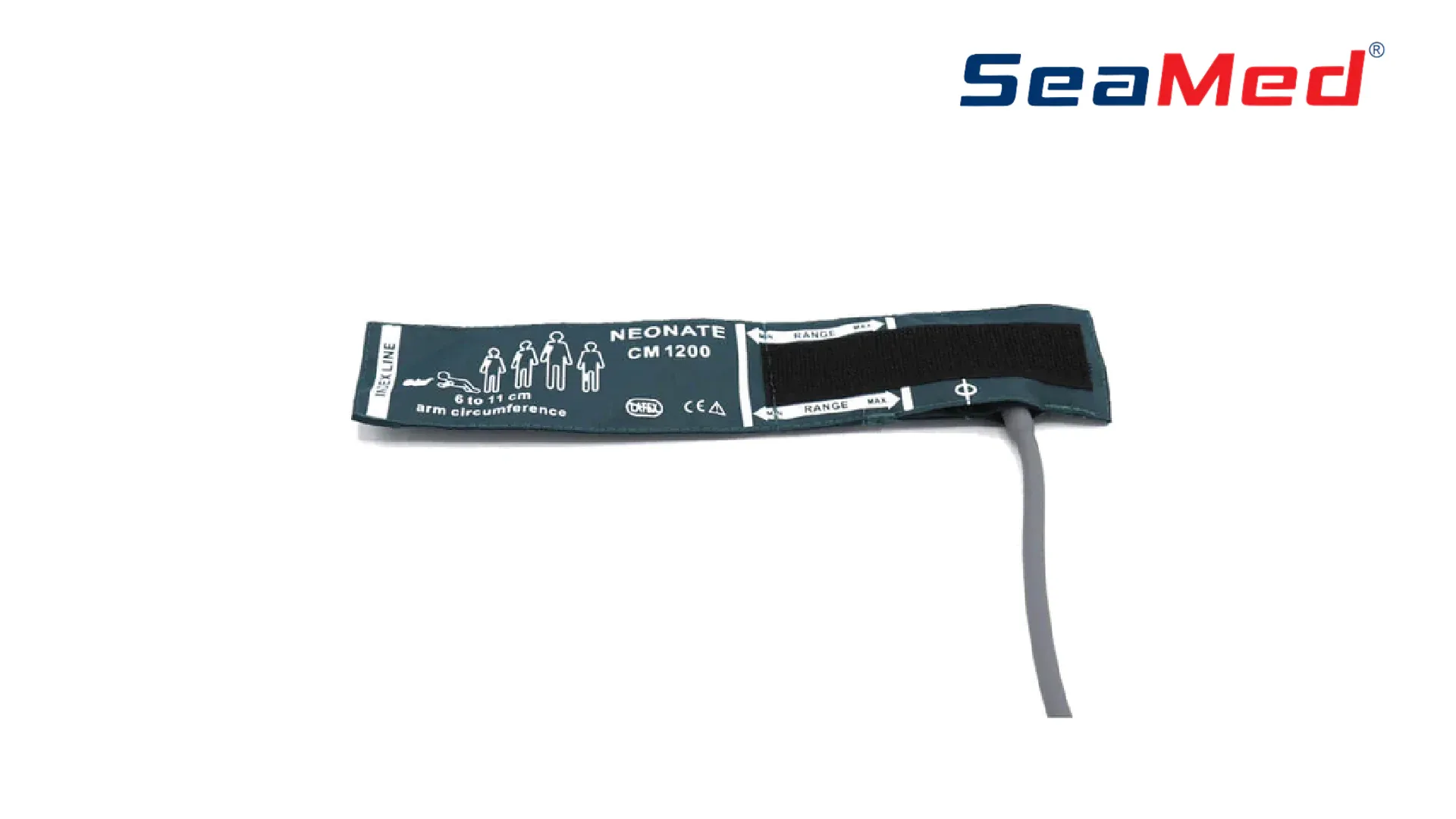 NEWBORN BLOOD PRESSURE CUFF 6-11 CM SINGLE HOSE 3