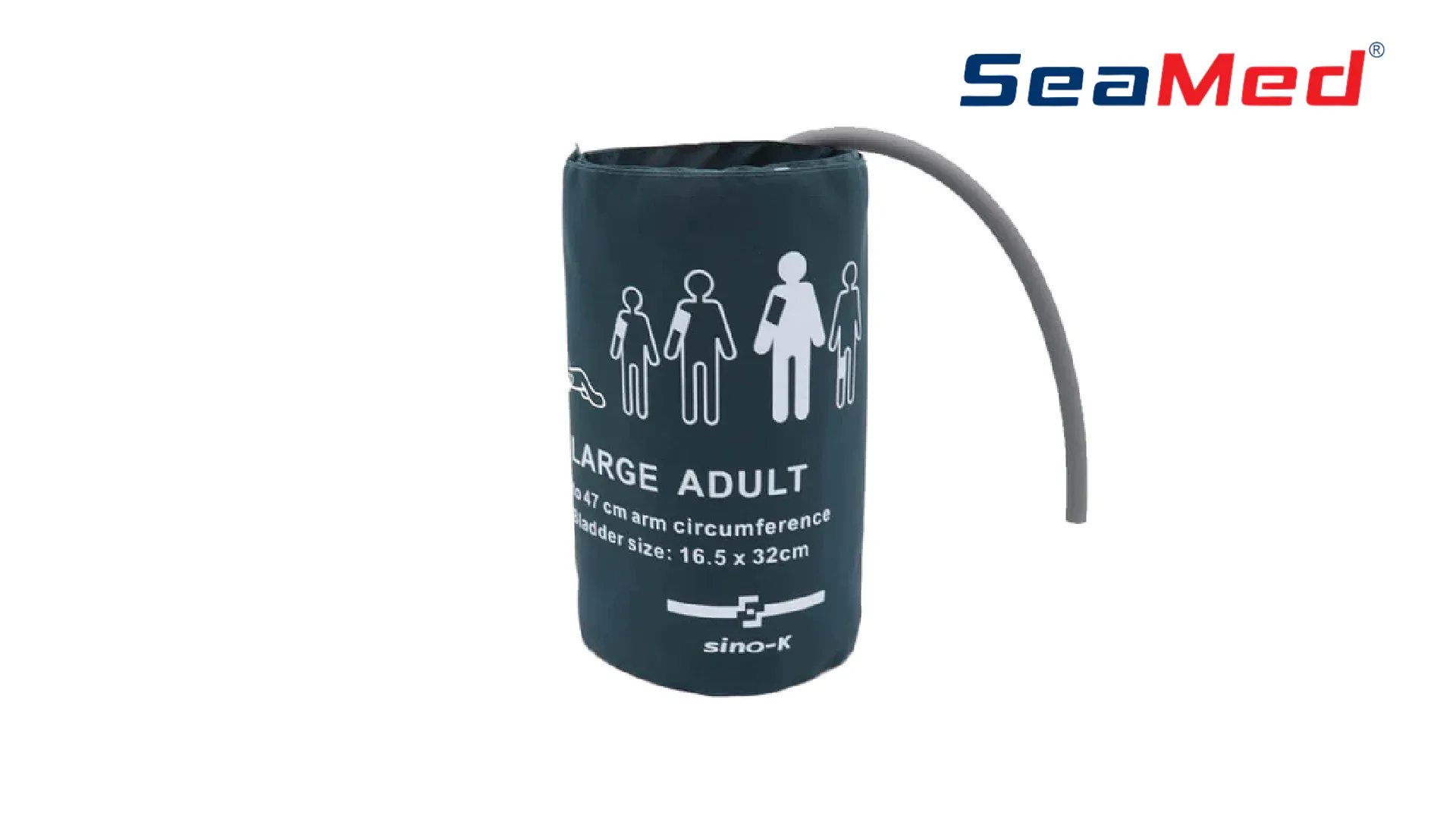 BLOOD PRESSURE CUFF 33-47 CM SINGLE HOSE