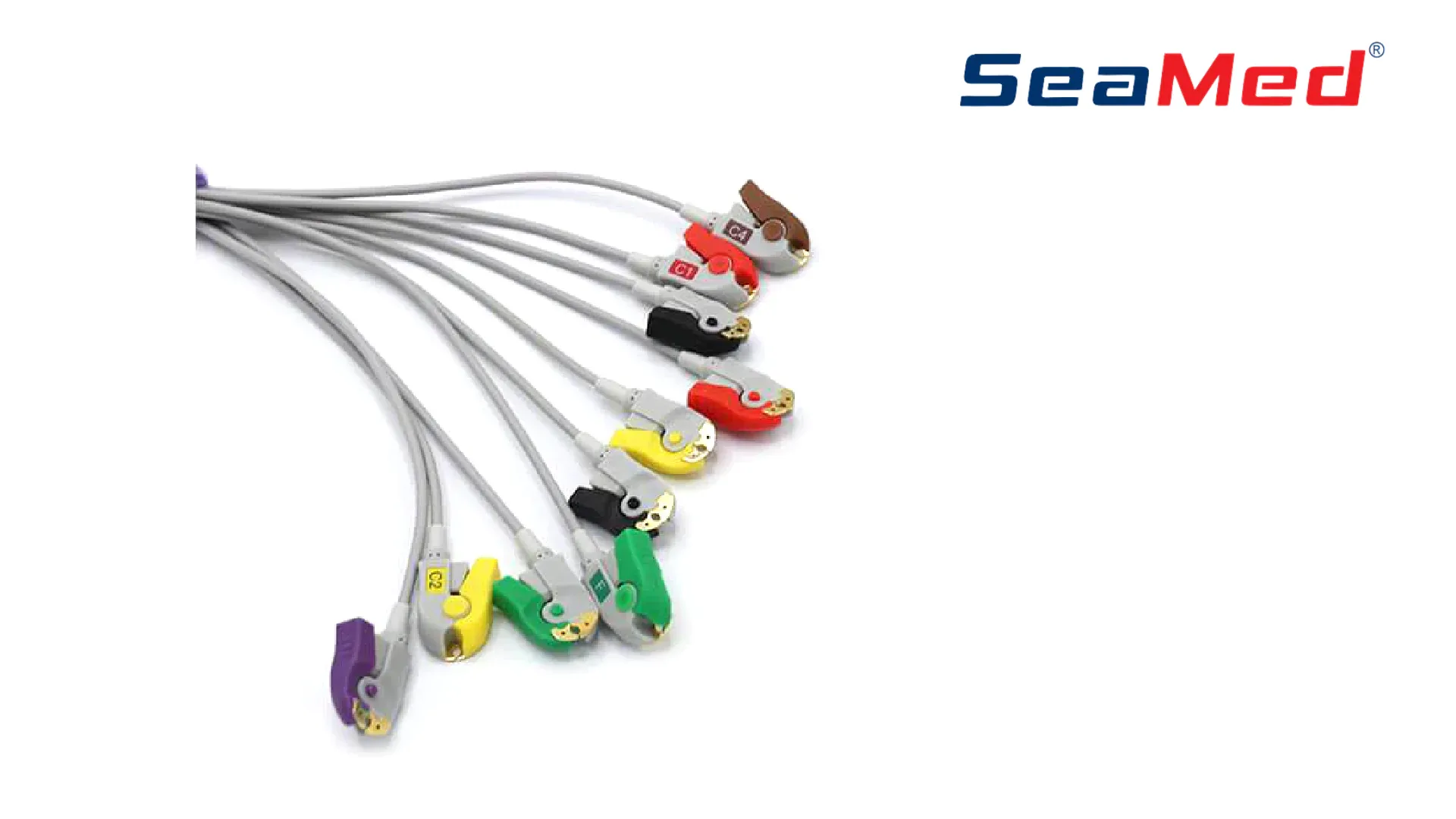 GE MARQUETTE UYUMLU 10 LEAD GRABBER EKG KABLOSU 4