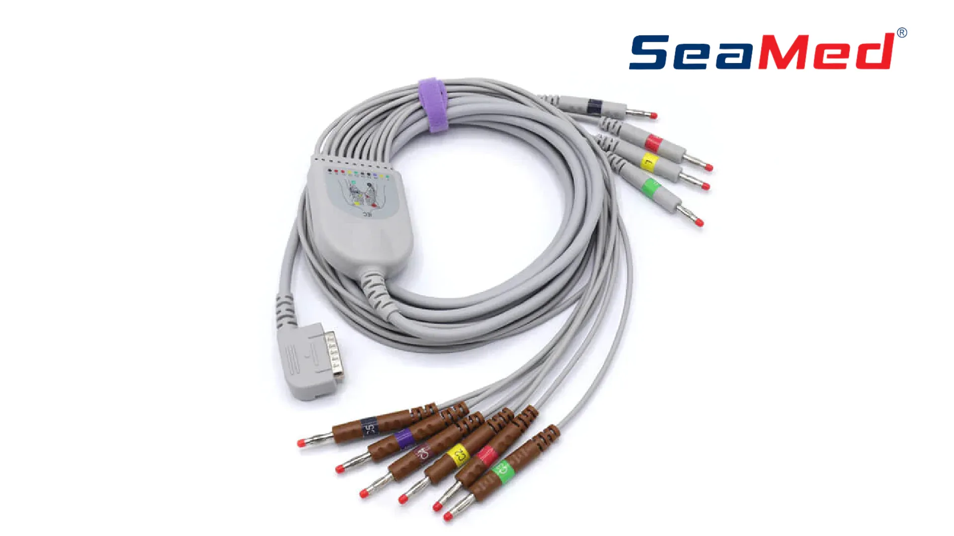 KENZ COMPATIBLE 10 LEAD BANANA ECG CABLE