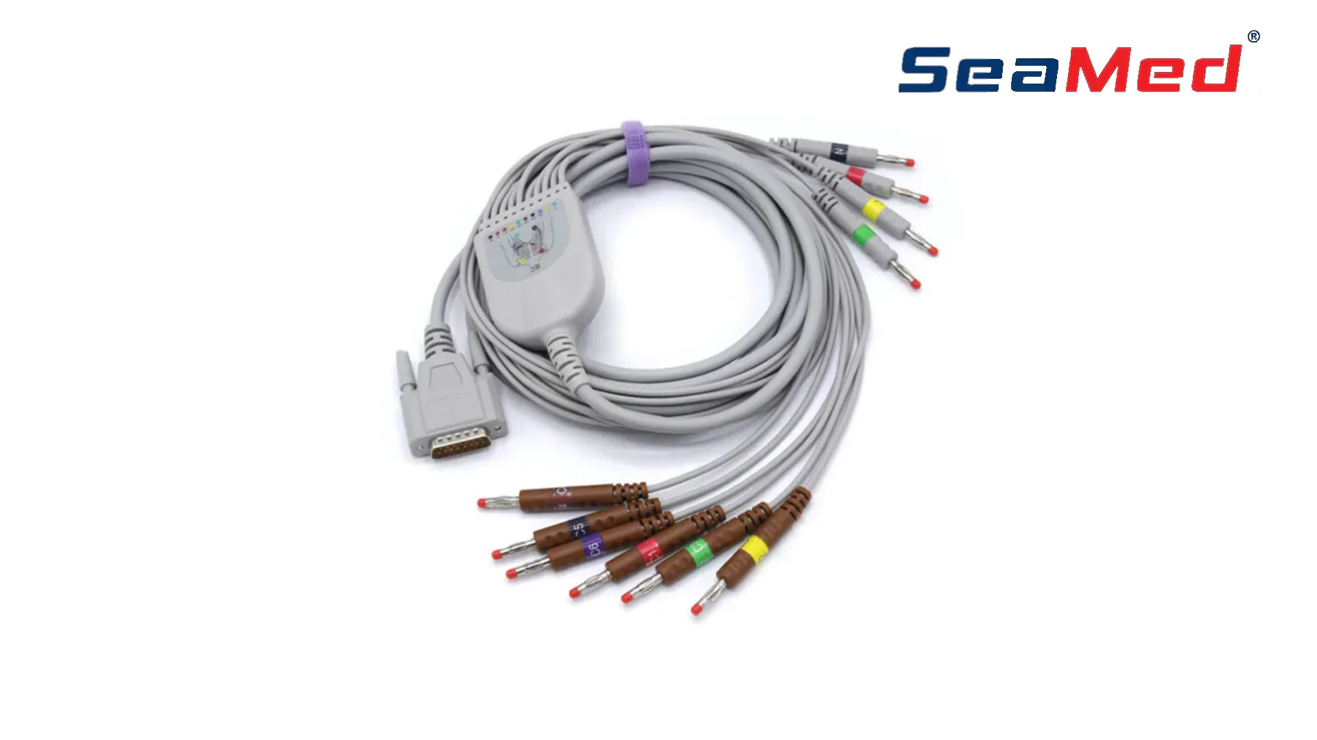 NIHON KOHDEN COMPATIBLE 10 LEAD BANANA ECG CABLE