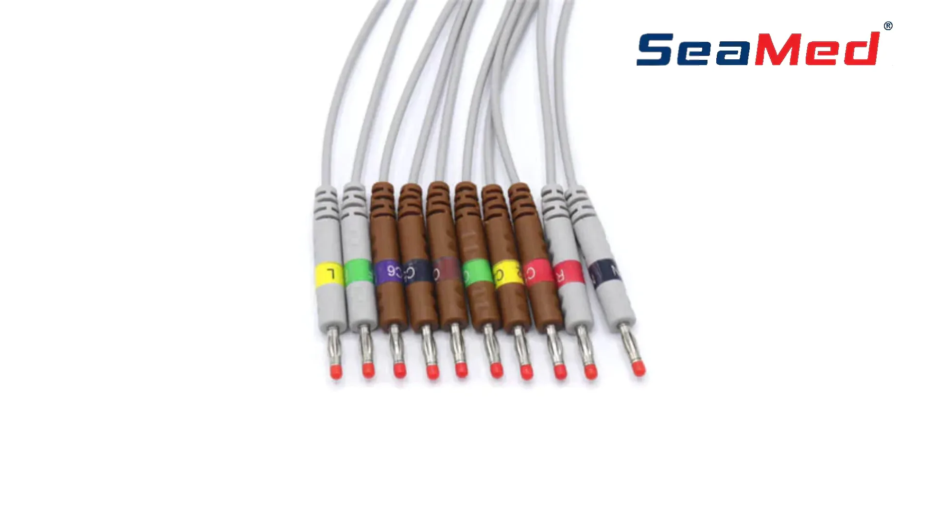 NIHON KOHDEN COMPATIBLE 10 LEAD BANANA ECG CABLE 3