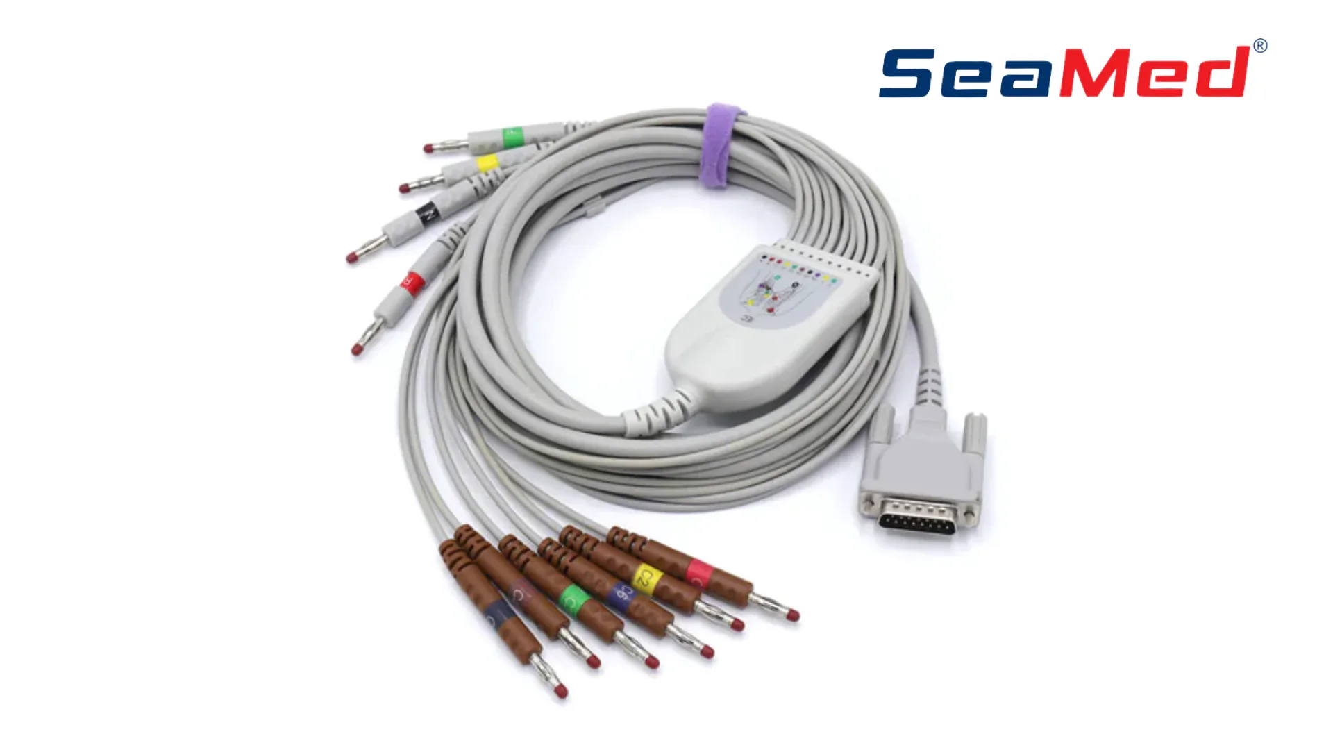 SCHILLER COMPATIBLE 10 LEAD BANANA ECG CABLE