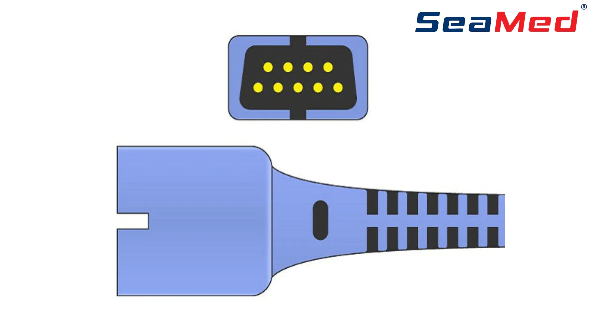 NELLCOR OXIMAX COMPATIBLE DISPOSABLE SPO2 PROBE 4