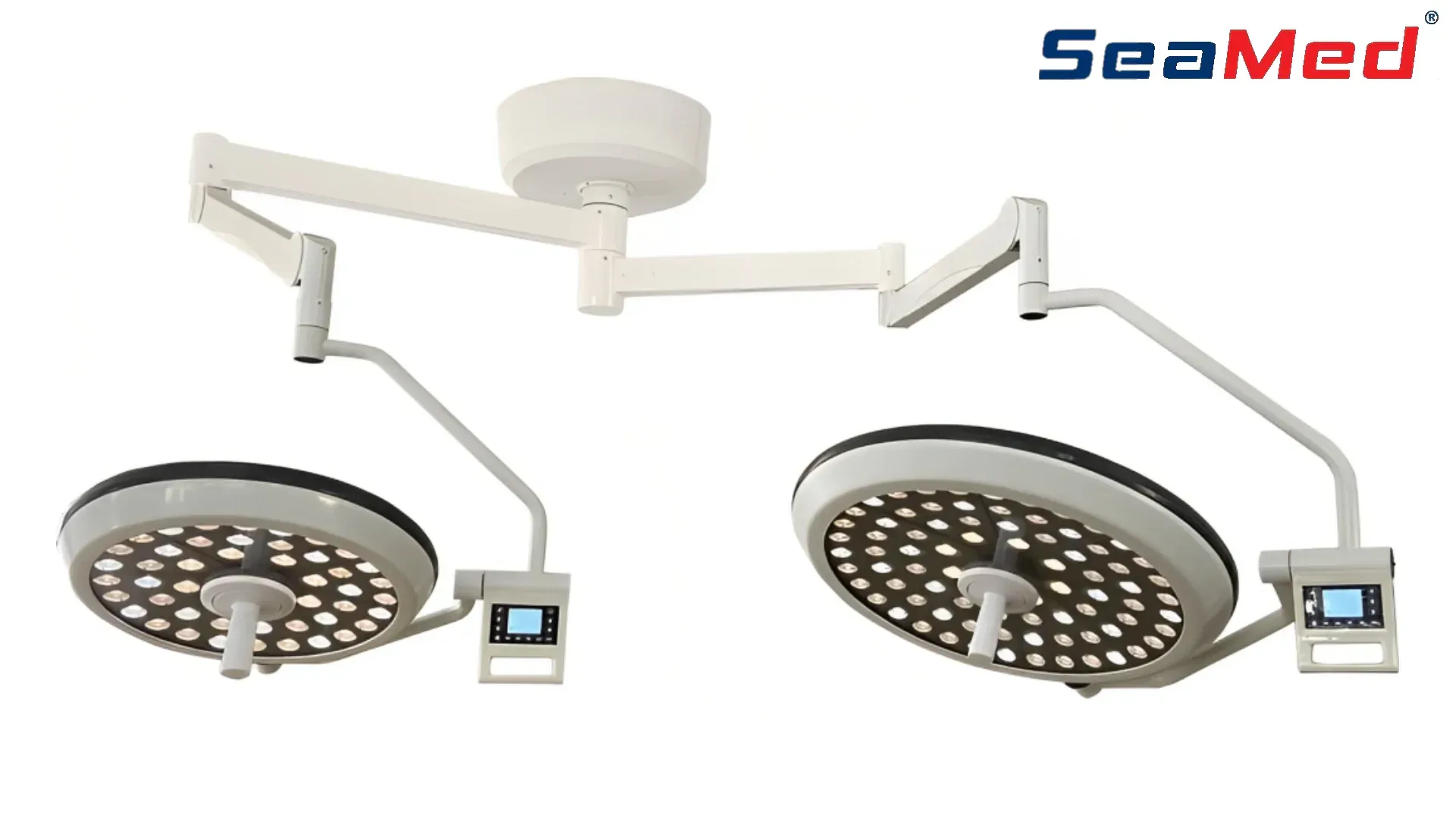 SEAMED LED-7050 ÇİFT BAŞLIKLI KAMERALI AMELİYAT LAMBASI 2