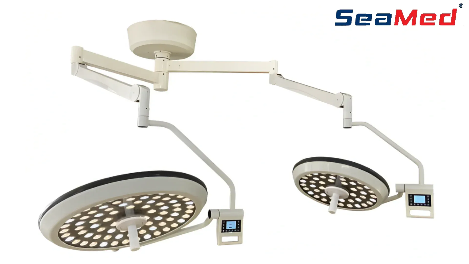 SEAMED LED-7050 ÇİFT BAŞLIKLI KAMERALI AMELİYAT LAMBASI 3