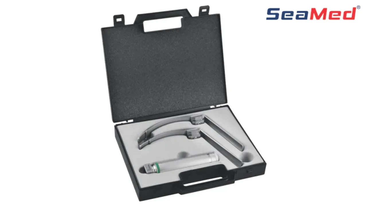 SEAMED MCCOY FLEXIBLE (ZOR ENTÜBASYON) LARİNGOSKOP SETİ 2